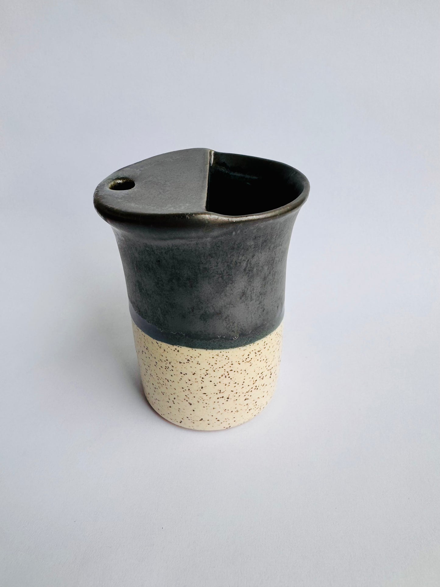 Black and Speckled White To-Go Cup #3