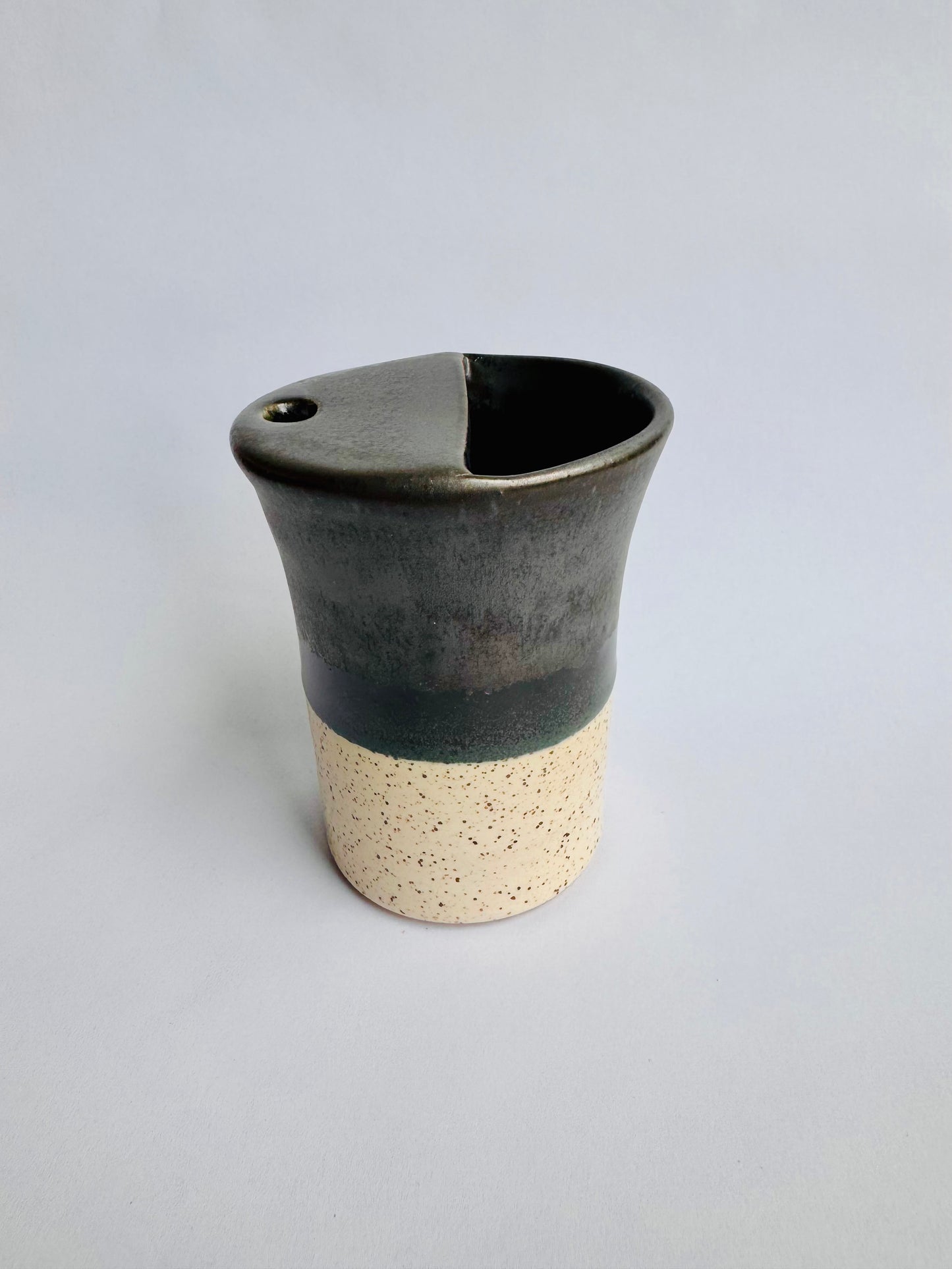 Black and Speckled White To-Go Cup #4