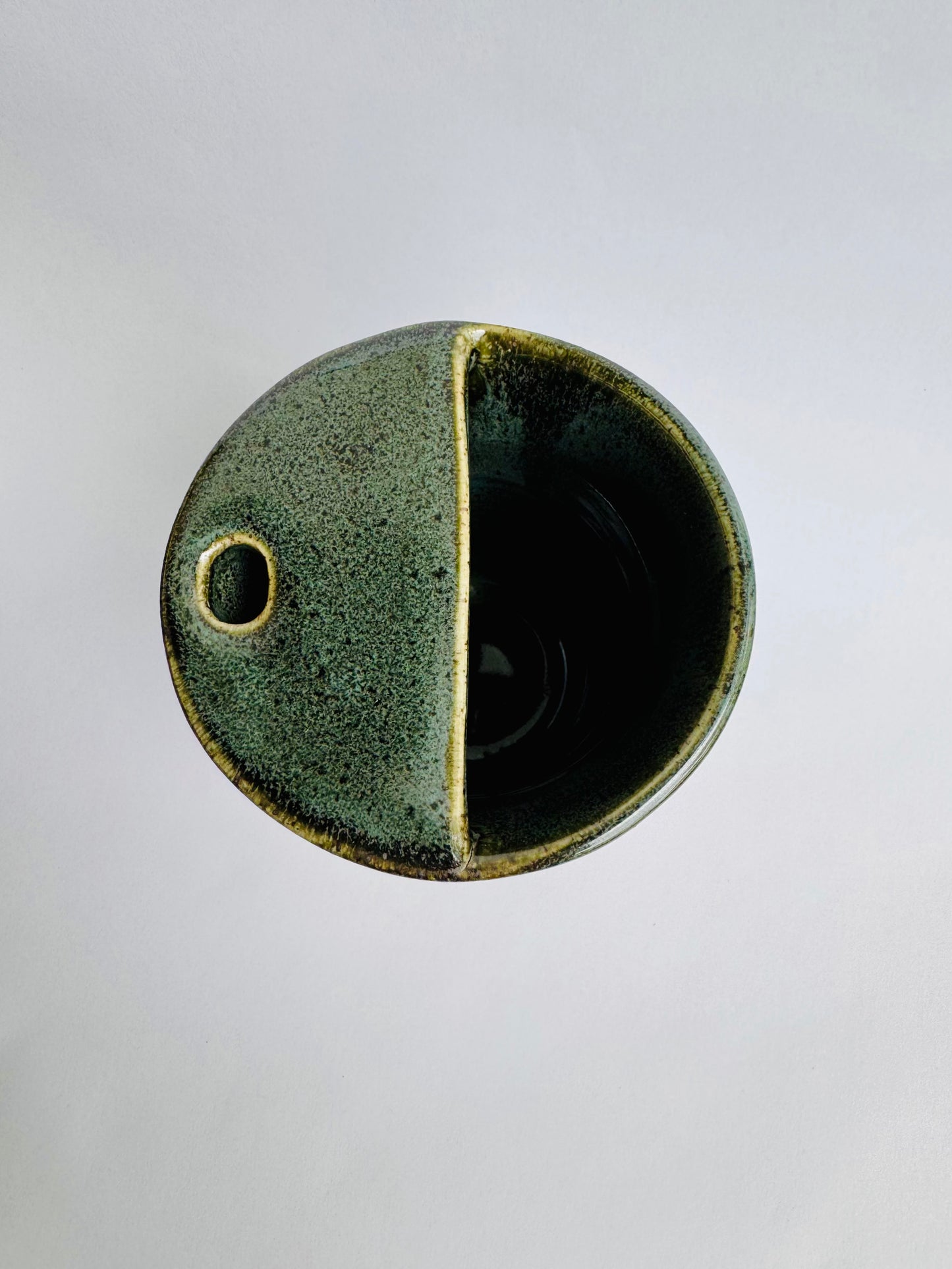 Black and Green To-Go Cup #1