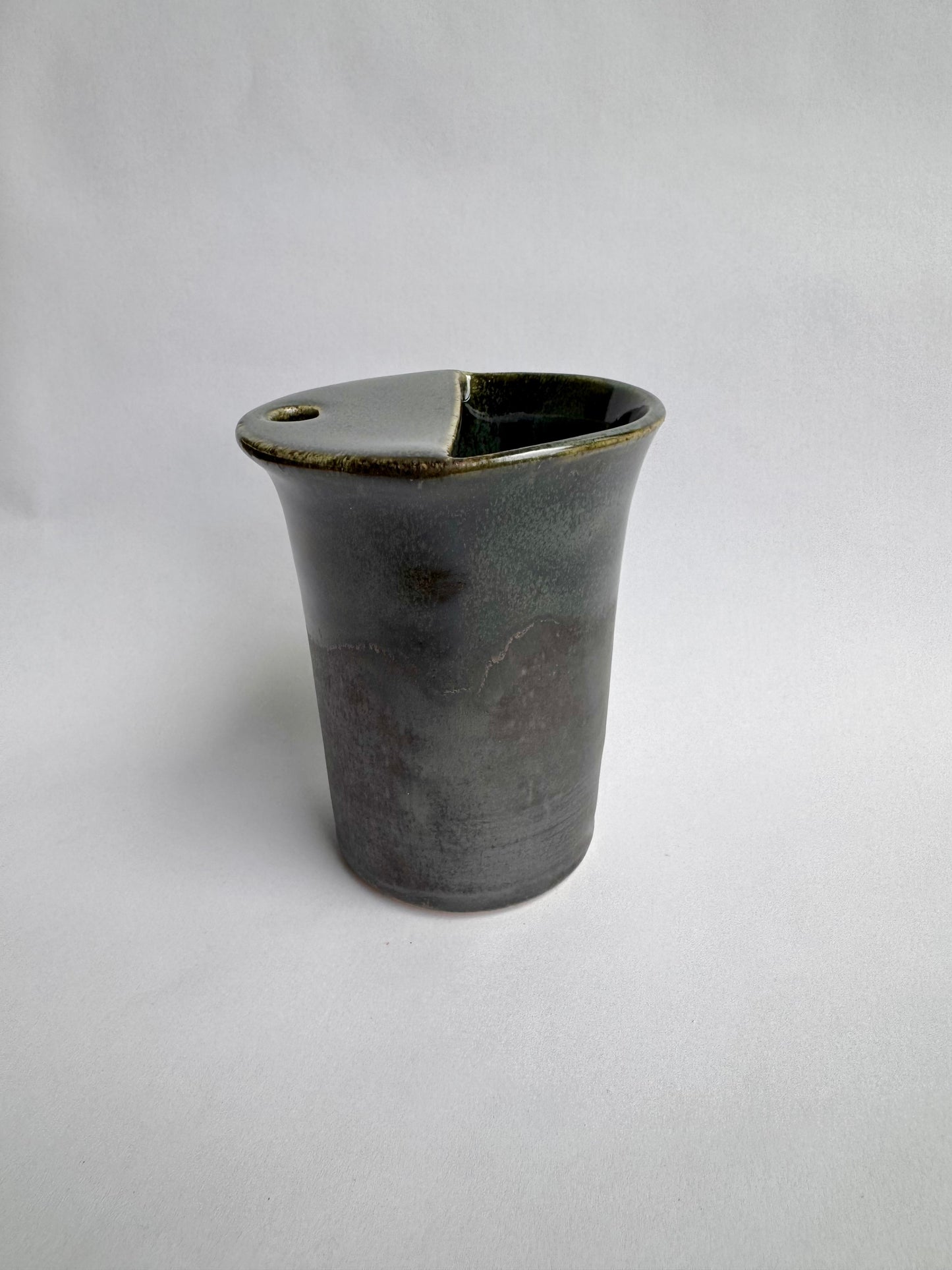 Black and Green To-Go Cup #1