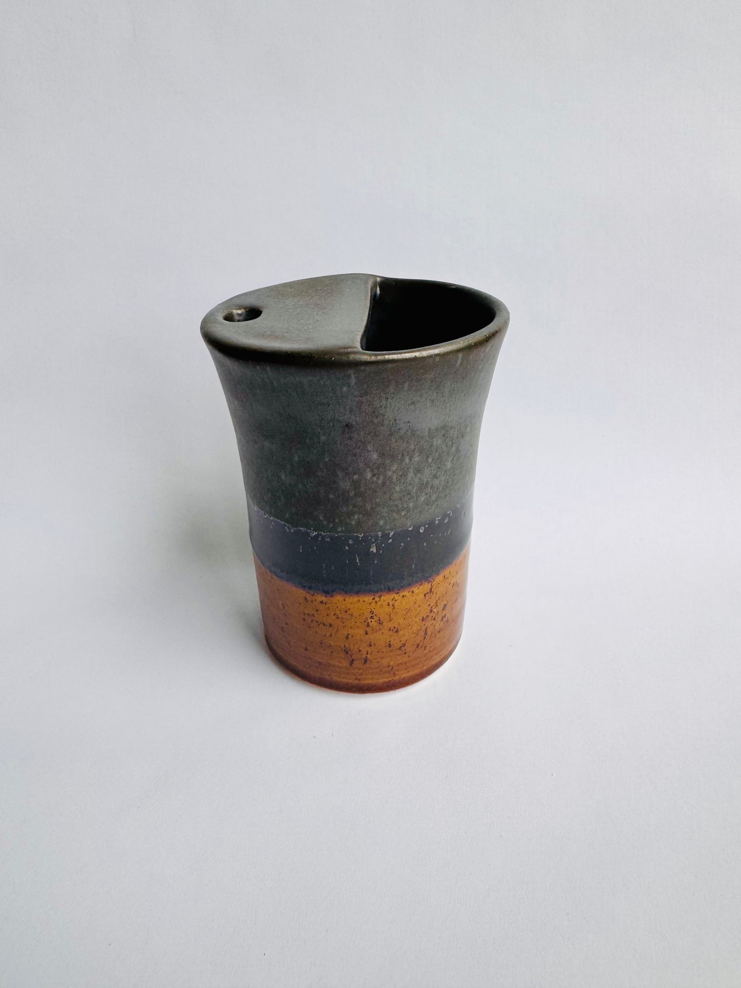 Black and Speckled Gold To-Go Cup #3