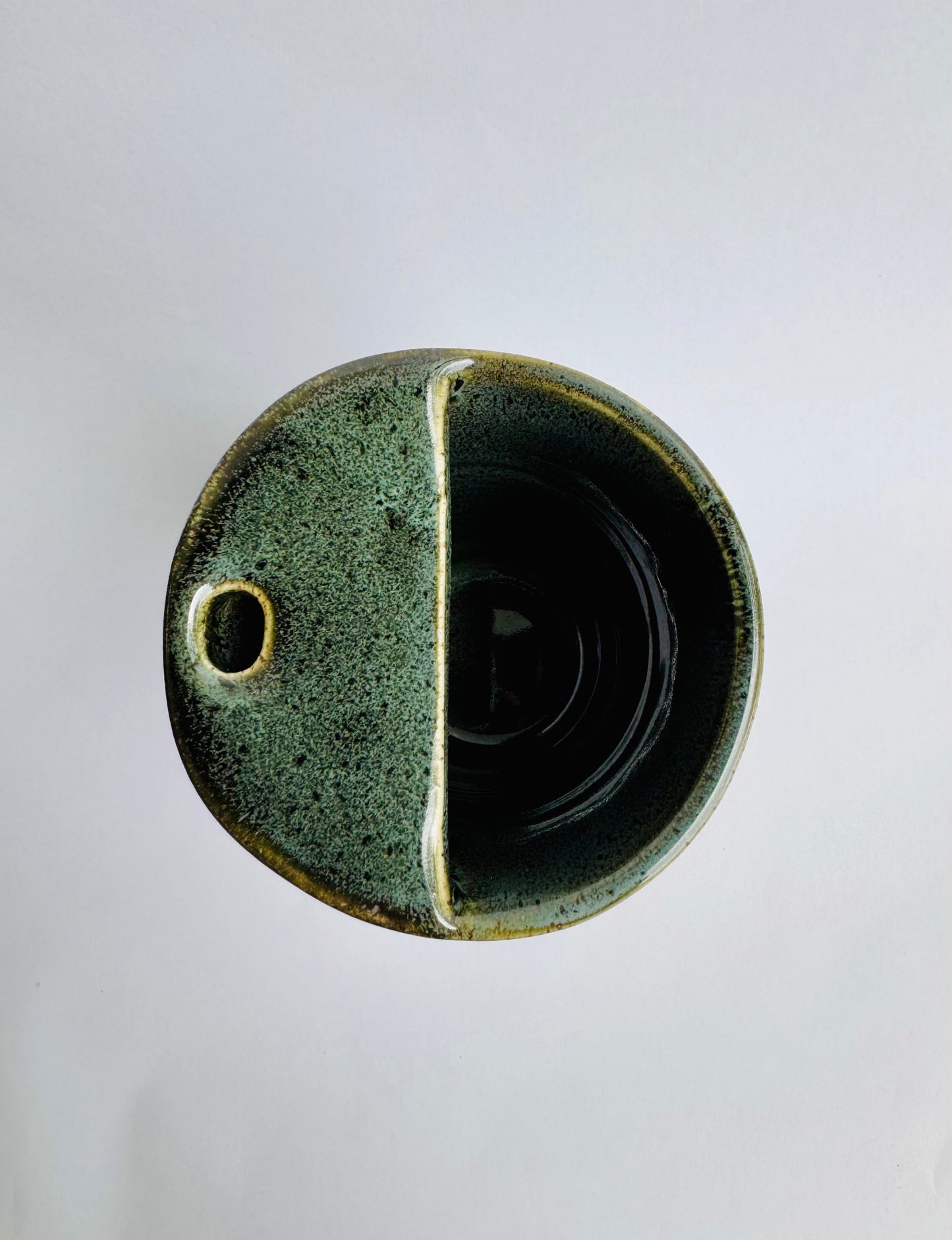 Black and Green To-Go Cup #2